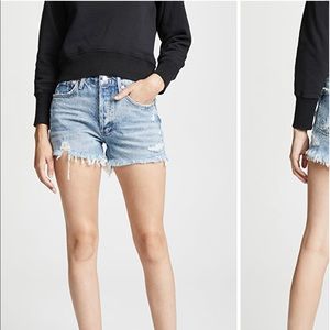 Parker Vintage Loose Fit Cutoff Shorts